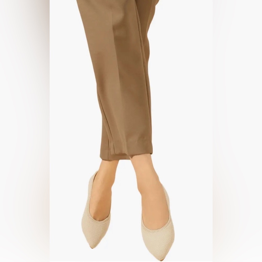 VIVAIA Pointed-Toe Ballet‎ Flats, Size 36.5/ US 6
